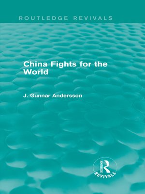 cover image of China Fights for the World
